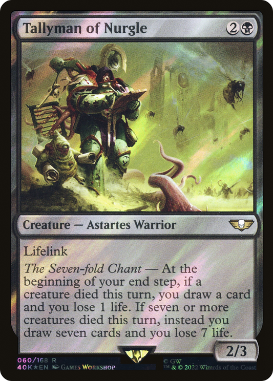 Tallyman of Nurgle - Surge Foil
