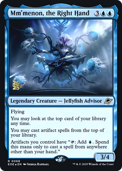 Mm'menon, the Right Hand (0068) (Prerelease) - Foil
