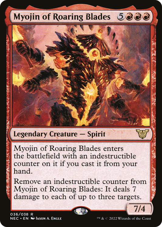 Myojin of Roaring Blades - Foil