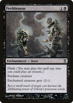 Feebleness - Foil