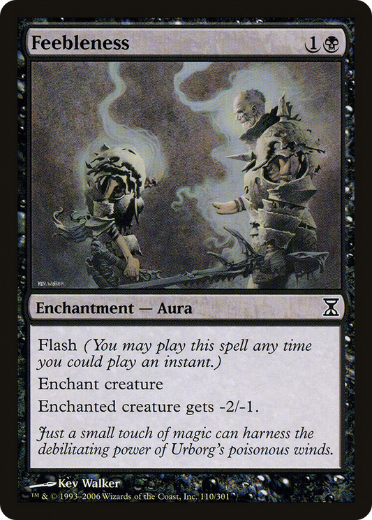 Feebleness - Foil