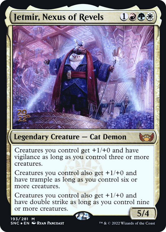 Jetmir, Nexus of Revels (193) (Prerelease) (PSNC) - Foil