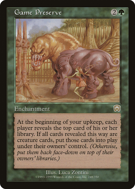 Game Preserve - Foil