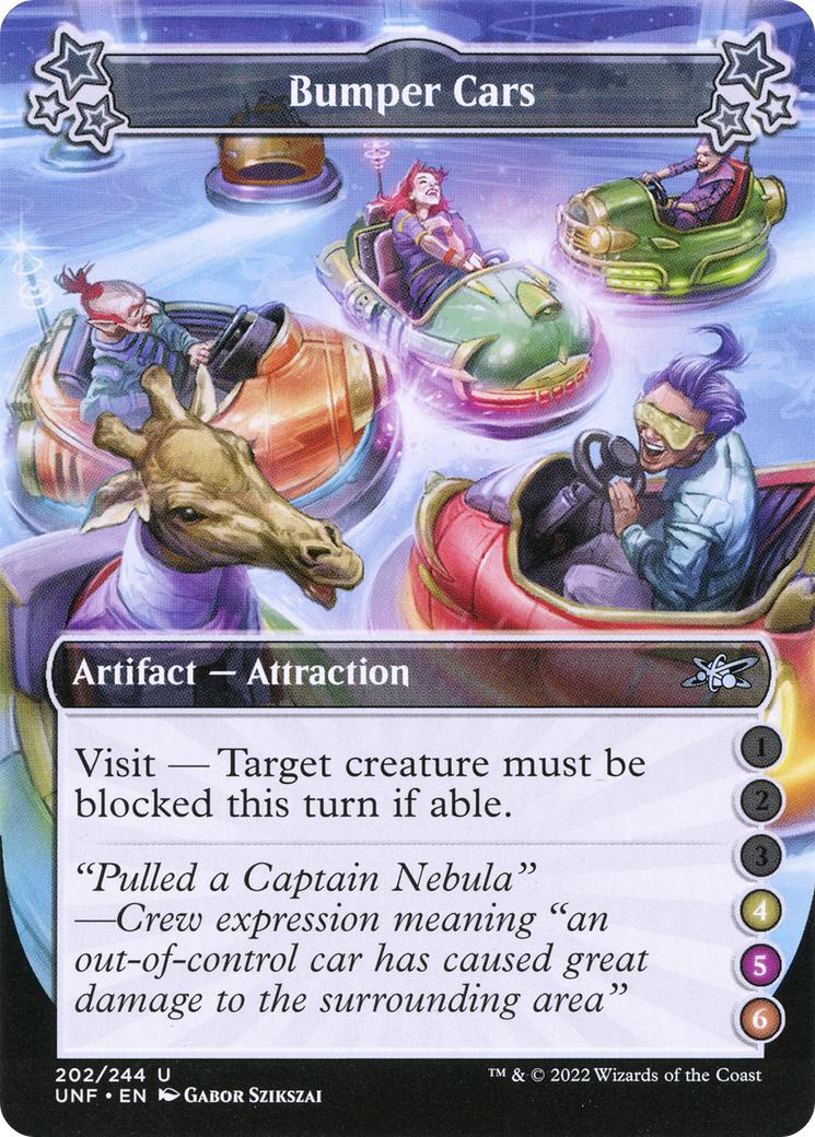 Bumper Cars (4-5-6) - Foil