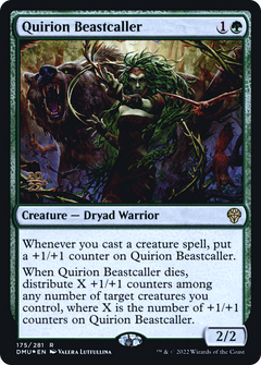 Quirion Beastcaller (175) (Prerelease) - Foil