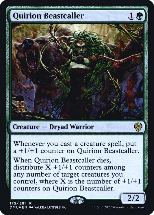 Quirion Beastcaller (175) (Prerelease) - Foil