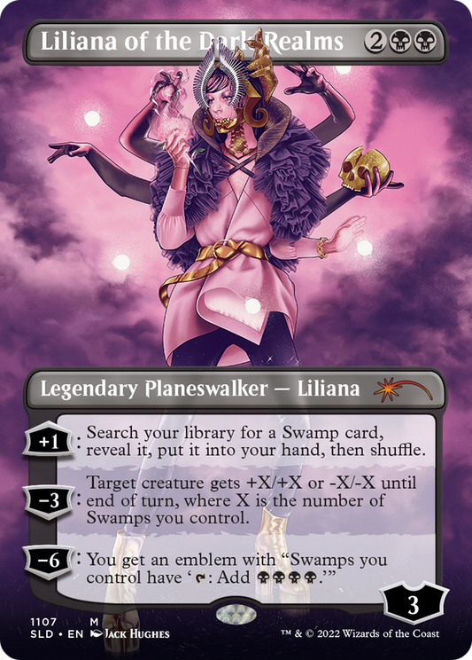 Liliana of the Dark Realms (1107) (Borderless)