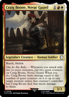Craig Boone, Novac Guard (0628) - Surge Foil