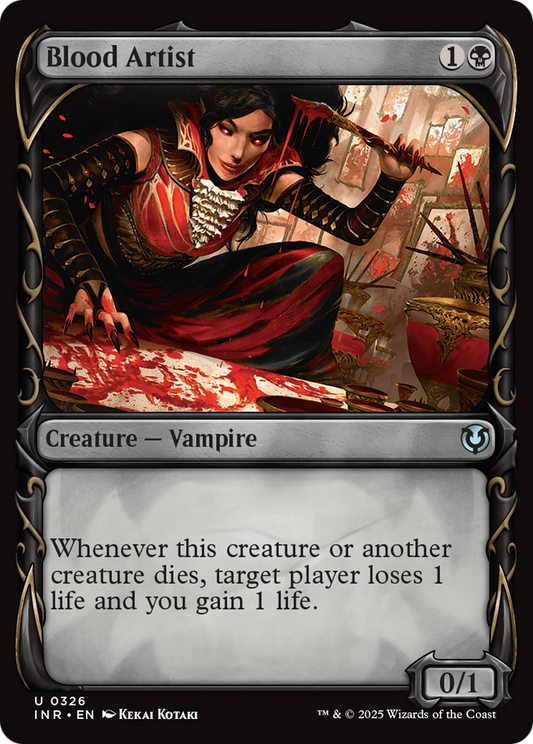 Blood Artist (0326) (Showcase) - Foil