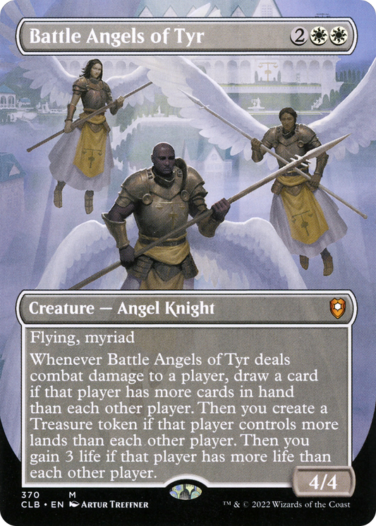 Battle Angels of Tyr (370) (Borderless) - Foil