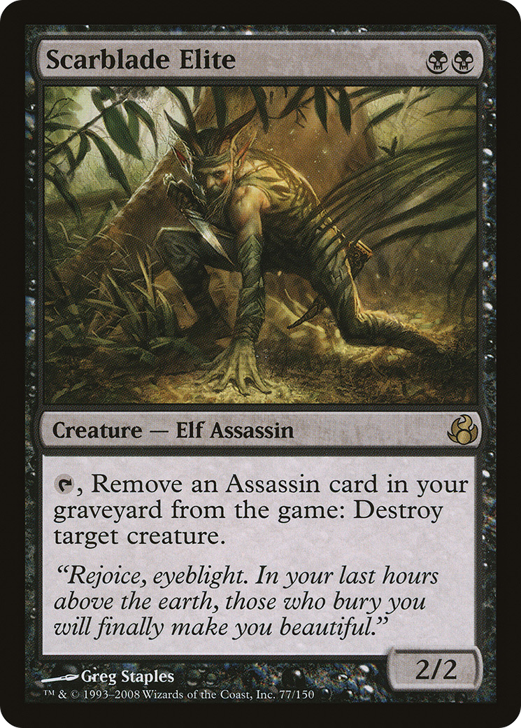 Scarblade Elite - Foil