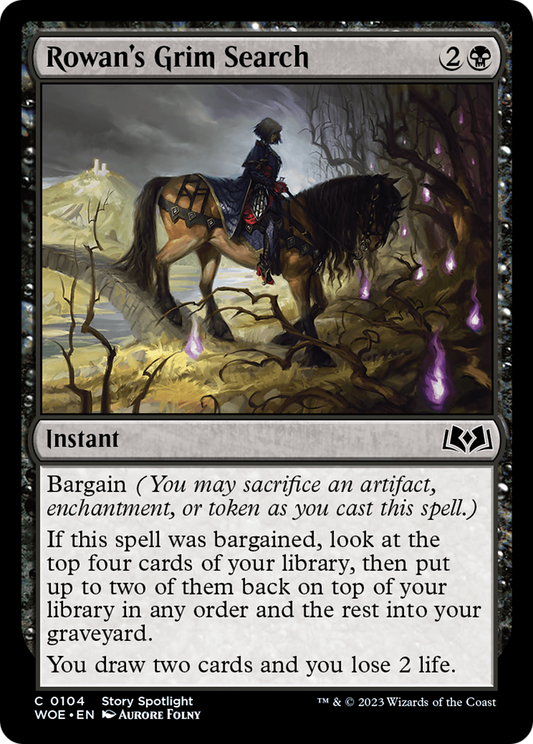 Rowan's Grim Search - Foil