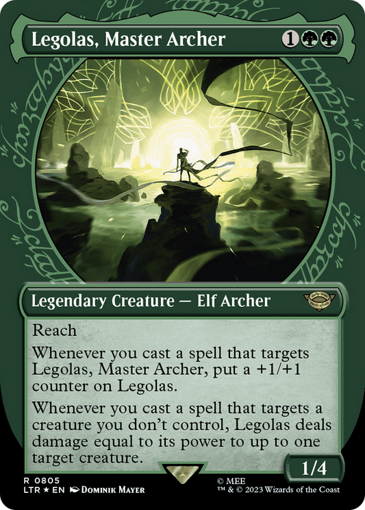 Legolas, Master Archer (0805) (Showcase) - Surge Foil