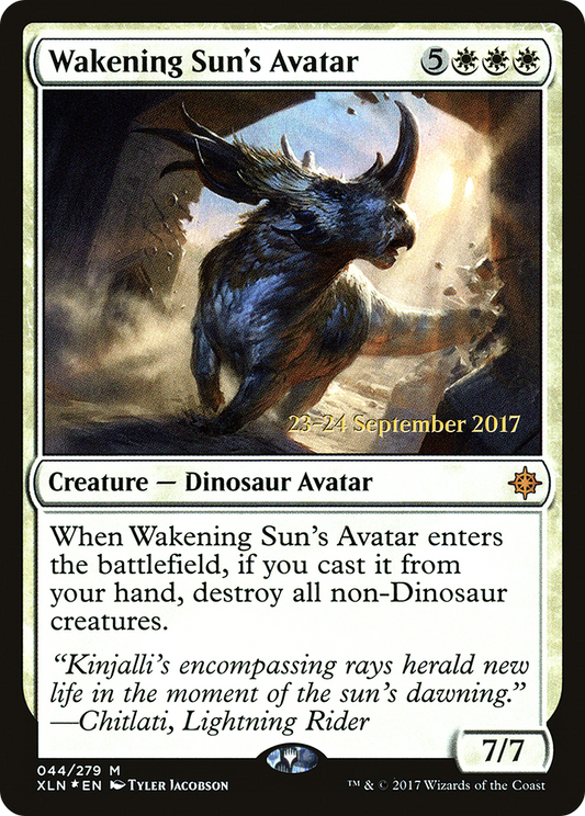 Wakening Sun's Avatar (044) (Prerelease) - Foil