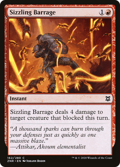 Sizzling Barrage - Foil