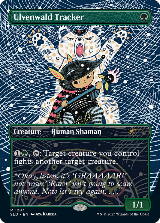 Ulvenwald Tracker (1283) (Borderless) - Foil