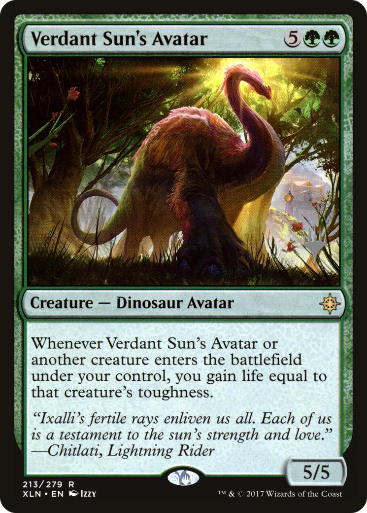 Verdant Sun's Avatar (213) (Promo Pack)