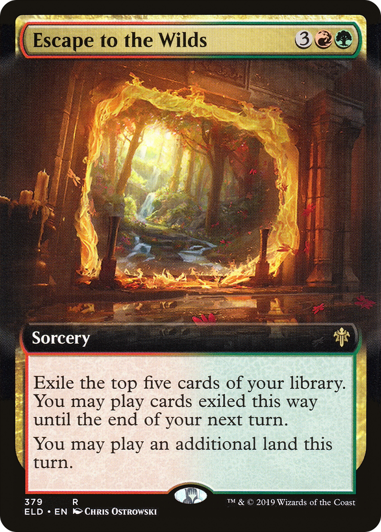 Escape to the Wilds (379) (Extended Art) - Foil