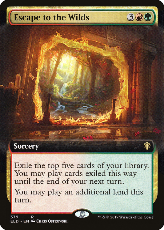 Escape to the Wilds (379) (Extended Art) - Foil