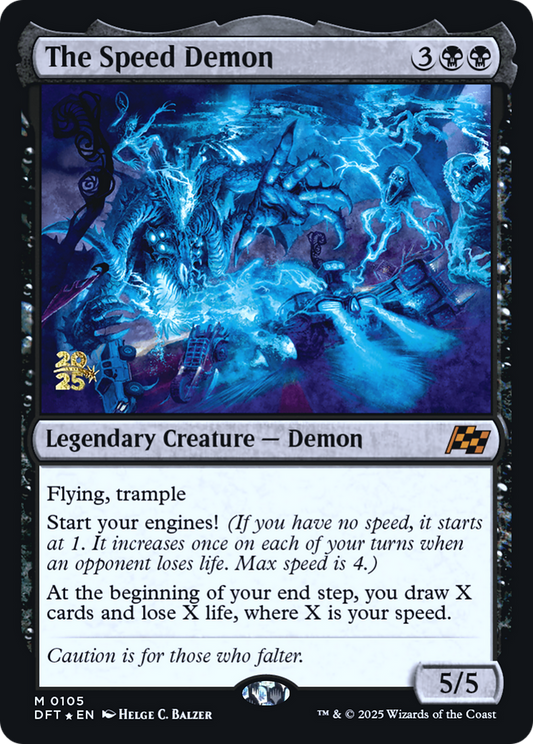 The Speed Demon (0105) (Prerelease) - Foil