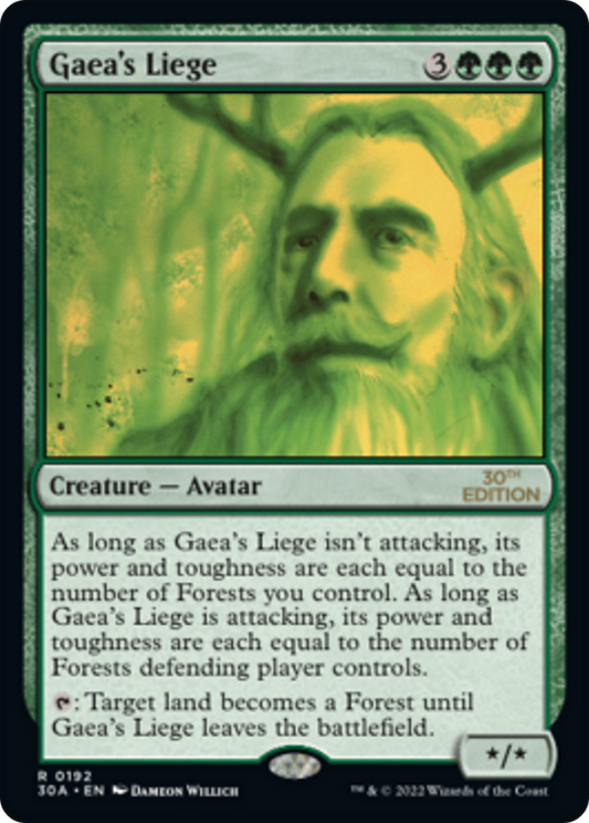 Gaea's Liege (Modern Frame)