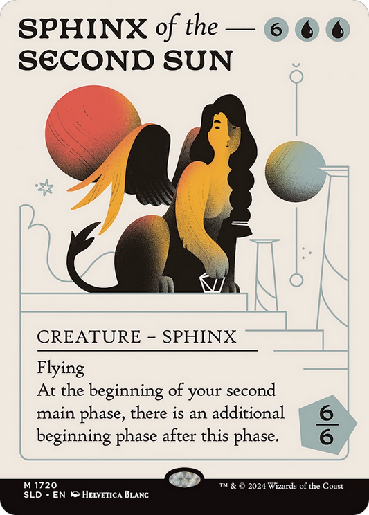 Sphinx of the Second Sun (1720) (Showcase) - Rainbow Foil