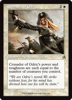 Crusader of Odric (0338) (Retro Frame) - Foil
