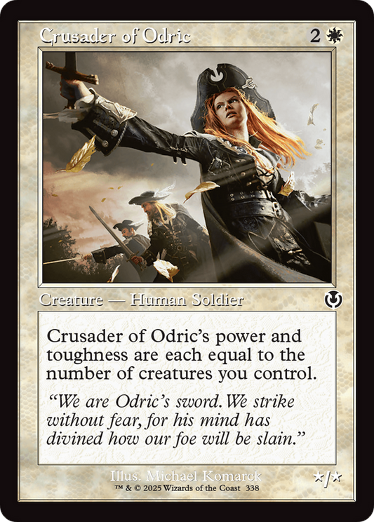 Crusader of Odric (0338) (Retro Frame) - Foil