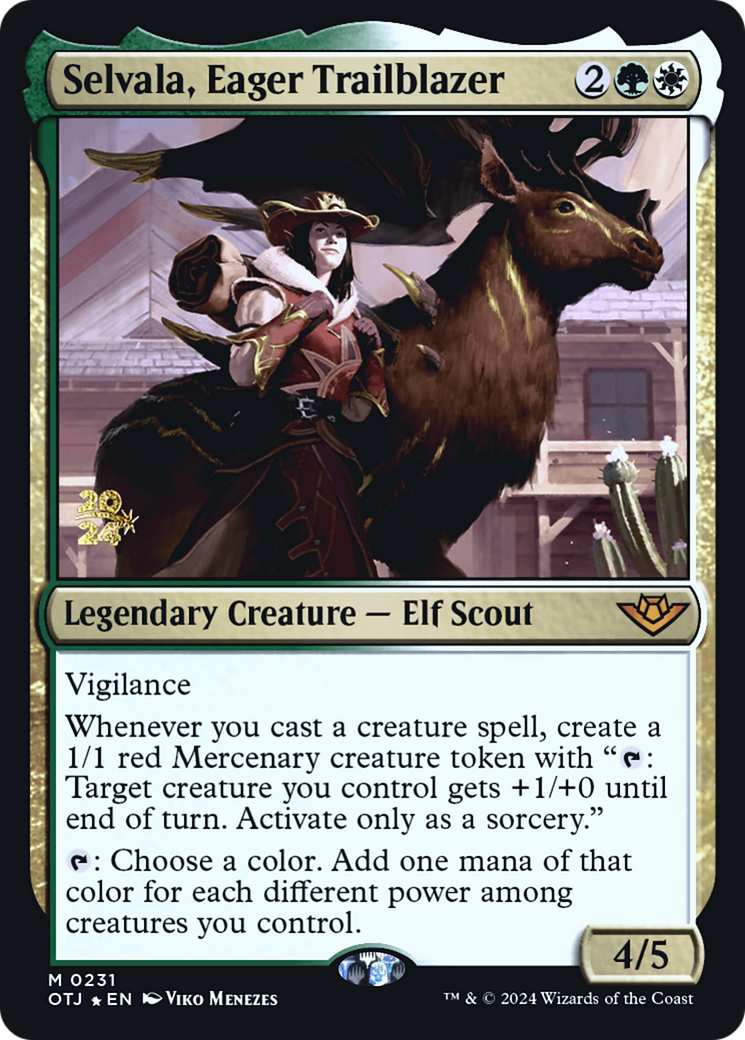 Selvala, Eager Trailblazer (0231) (Prerelease) - Foil