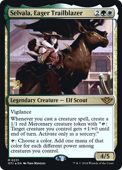 Selvala, Eager Trailblazer (0231) (Prerelease) - Foil