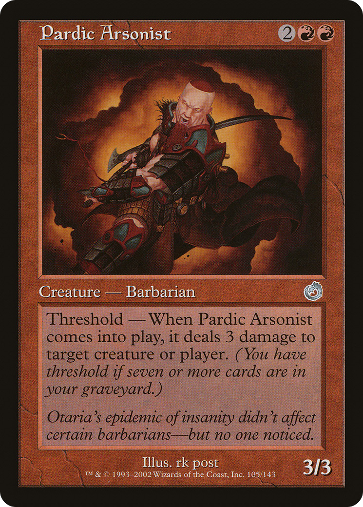 Pardic Arsonist - Foil
