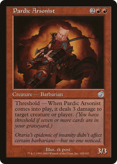 Pardic Arsonist - Foil