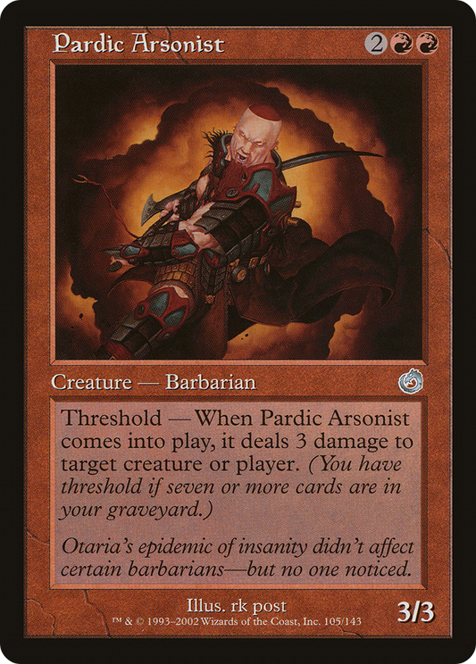 Pardic Arsonist - Foil