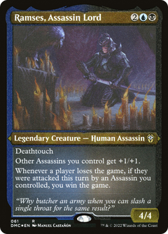 Ramses, Assassin Lord (061) - Foil Etched