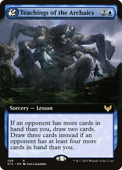Teachings of the Archaics (299) (Extended Art) - Foil