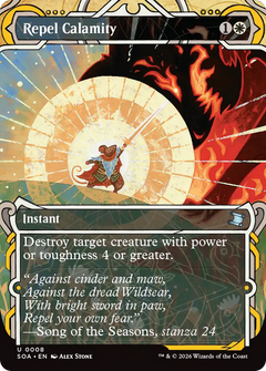 Repel Calamity (0008) (Showcase) (SOA) - Foil