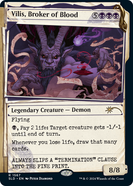 Vilis, Broker of Blood (1567) (Showcase)