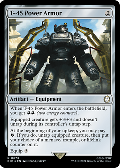 T-45 Power Armor (0673) - Surge Foil