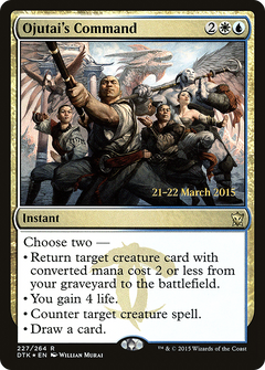 Ojutai's Command (227) (Prerelease) - Foil