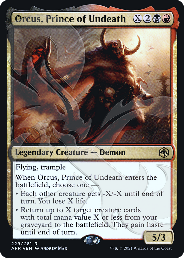 Orcus, Prince of Undeath (229) (Ampersand) - Foil