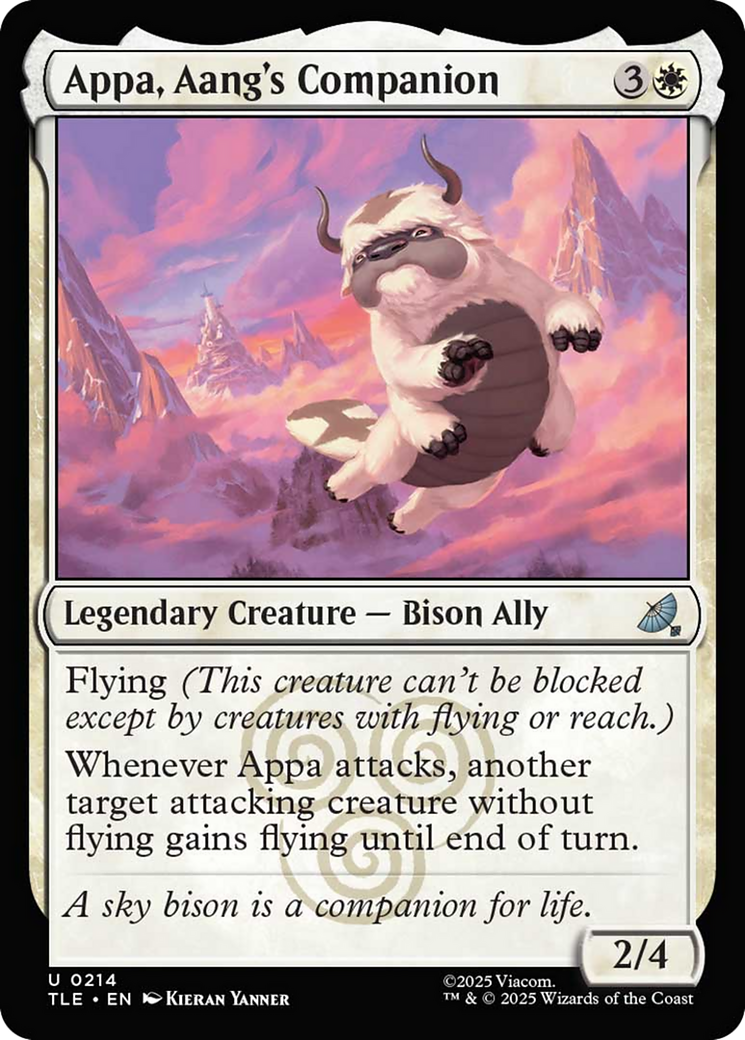Appa, Aang's Companion (0214) - Foil tle