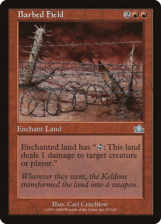 Barbed Field - Foil