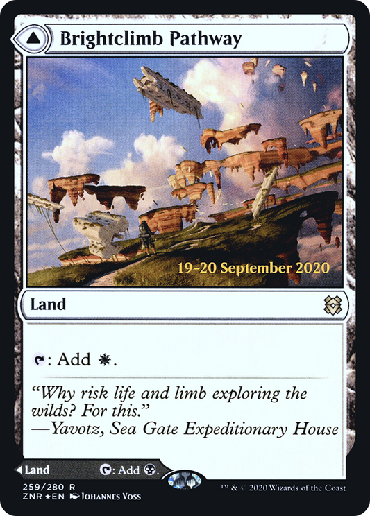 Brightclimb Pathway // Grimclimb Pathway (259) (Prerelease) (PZNR) - Foil