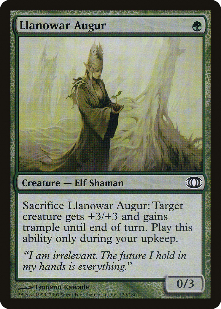 Llanowar Augur - Foil