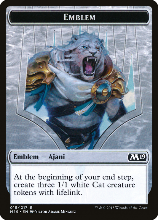 Ajani, Adversary of Tyrants Emblem (015)