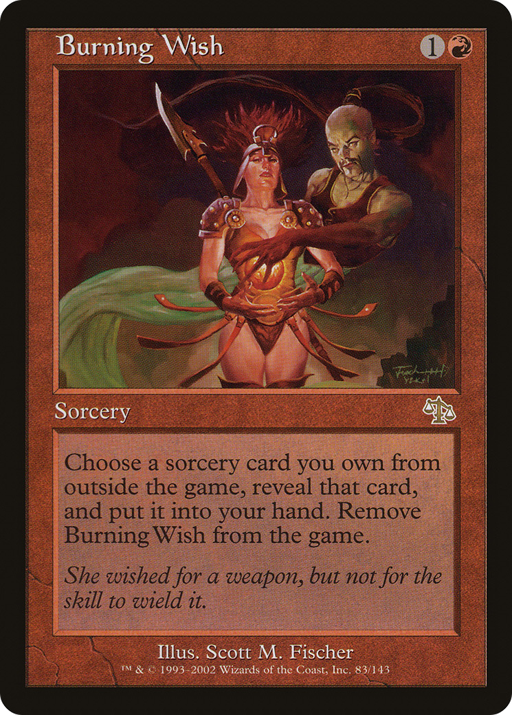 Burning Wish - Foil