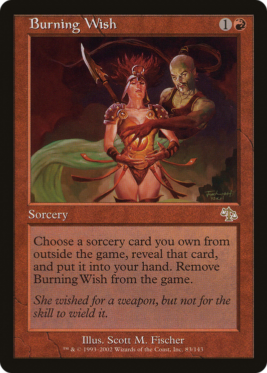 Burning Wish - Foil
