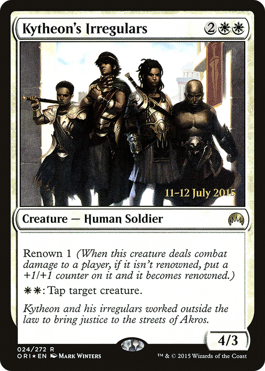 Kytheon's Irregulars - (024) (Prerelease) - Foil
