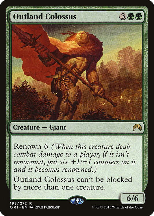 Outland Colossus - Foil
