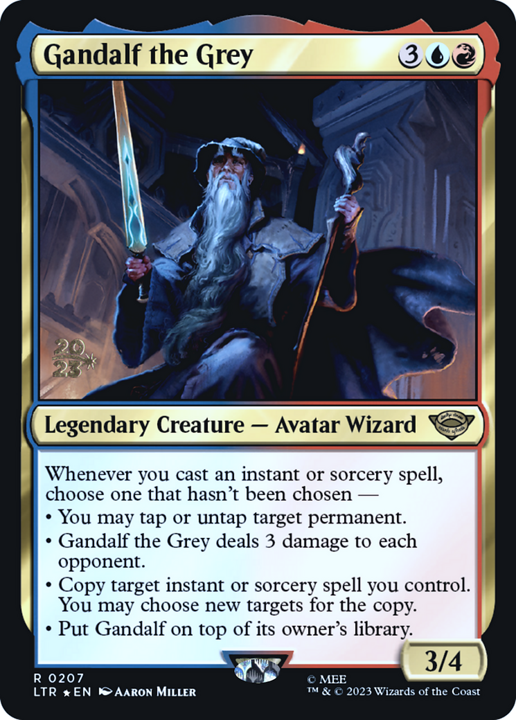 Gandalf the Grey (0207) (Prerelease) - Foil